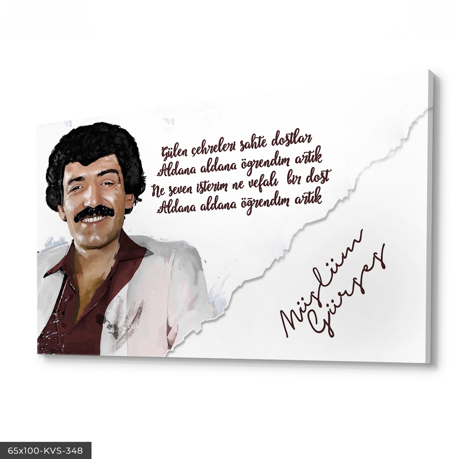 Müslüm Gürses Kanvas - Canvas Tablo