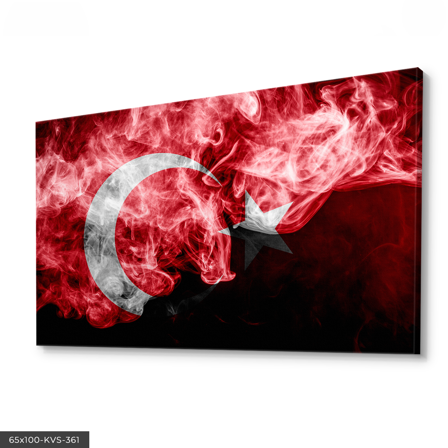 Türk Bayrağı Kanvas - Canvas Tablo