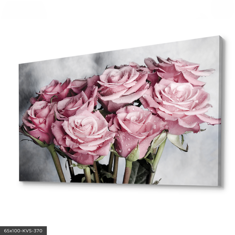 Çiçekler Kanvas - Canvas Tablo