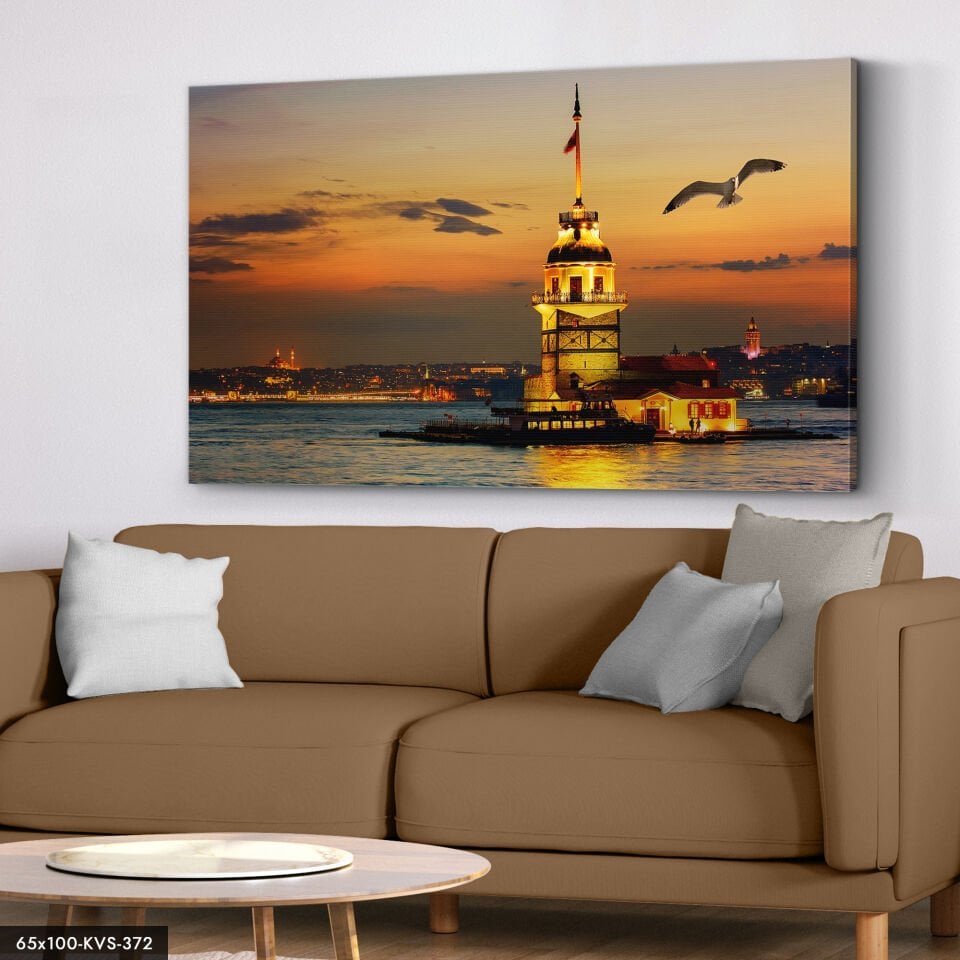 Kız Kulesi Kanvas - Canvas Tablo