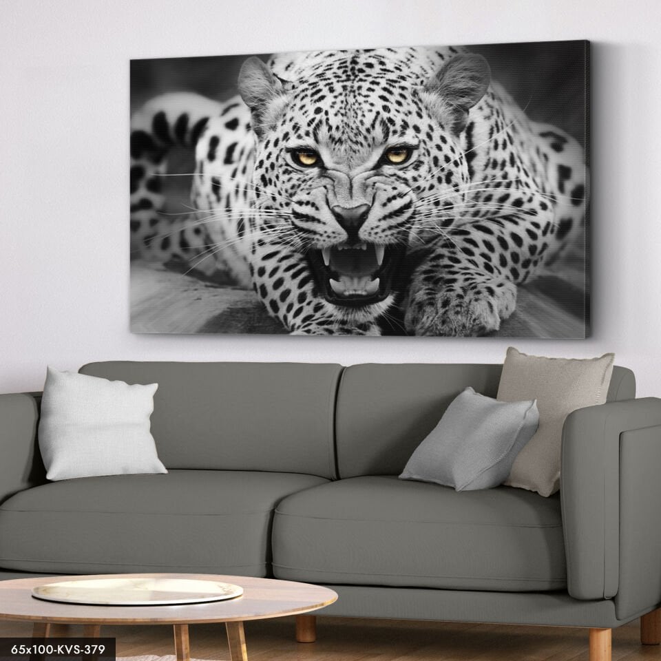 Leopar Kanvas - Canvas Tablo