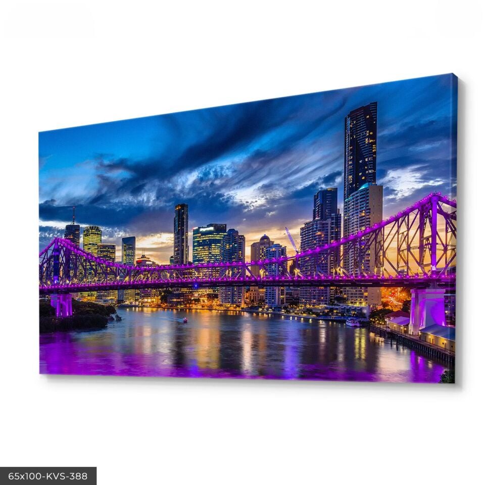 Şehir Manzarası Kanvas - Canvas Tablo