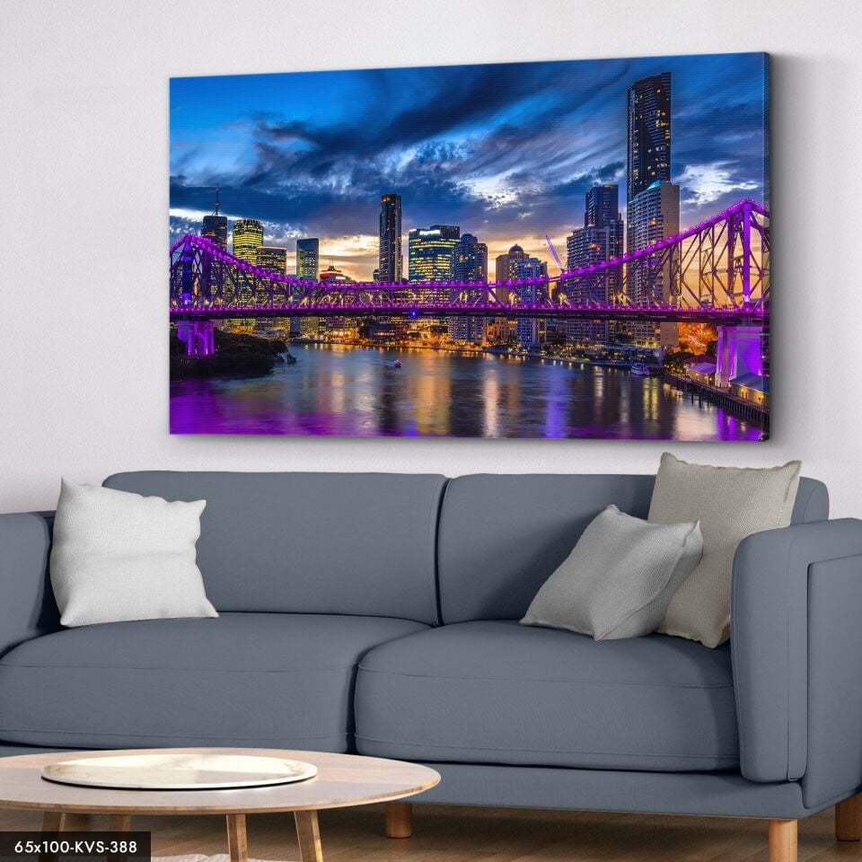 Şehir Manzarası Kanvas - Canvas Tablo