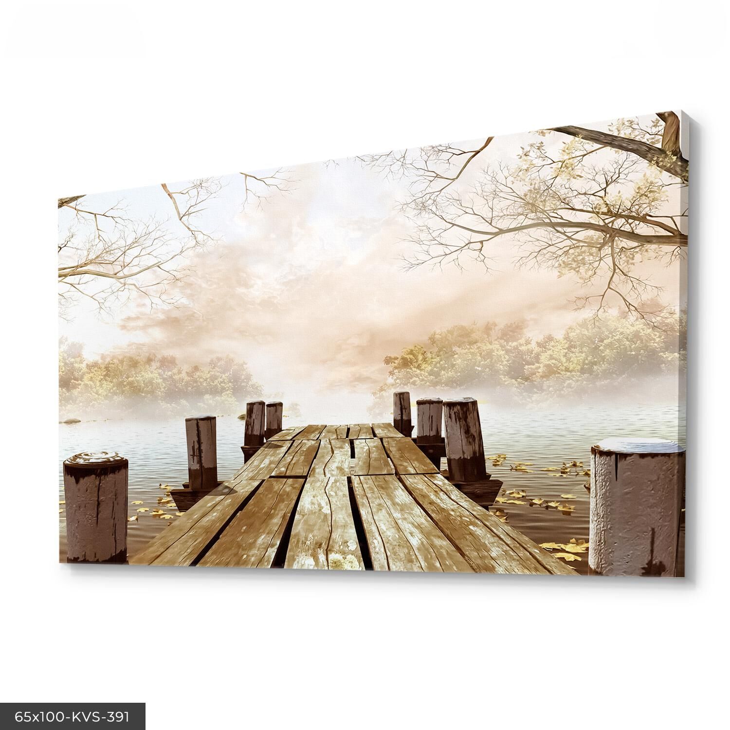 Deniz Kenarı Kanvas - Canvas Tablo