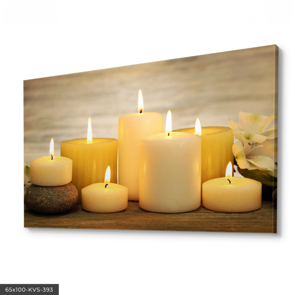 Mumlar Kanvas - Canvas Tablo