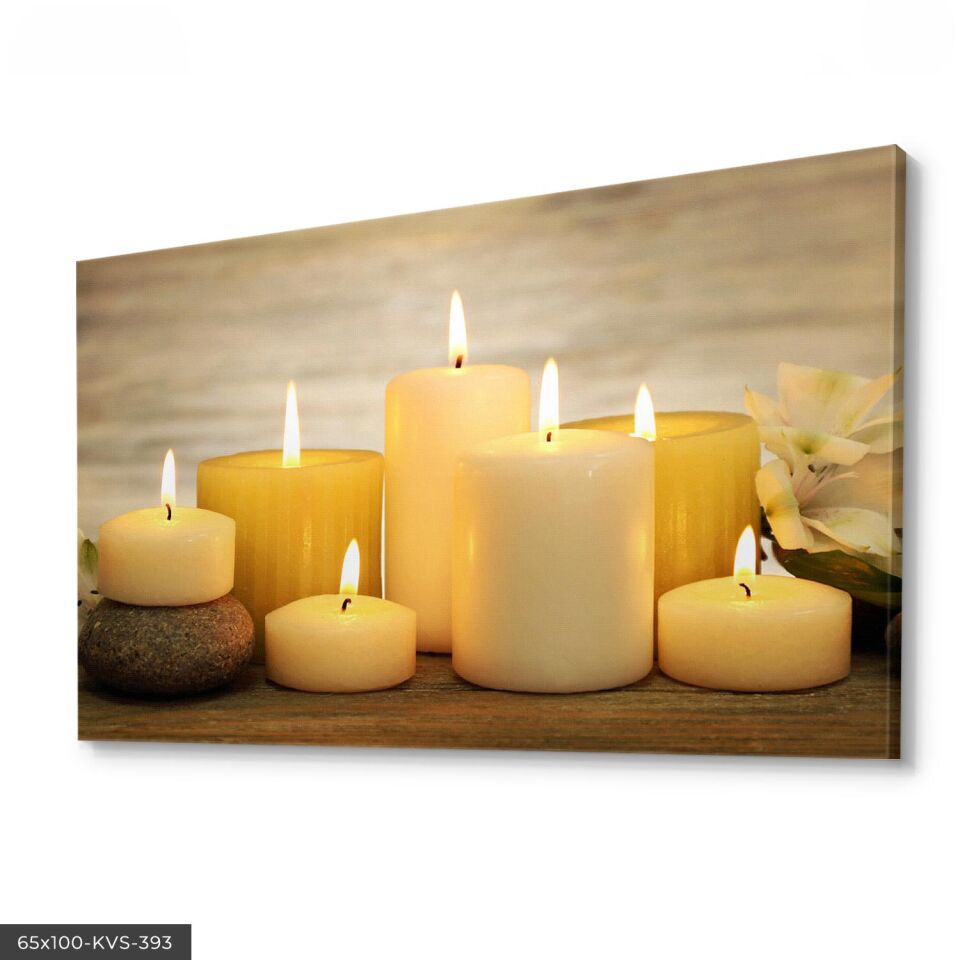 Mumlar Kanvas - Canvas Tablo