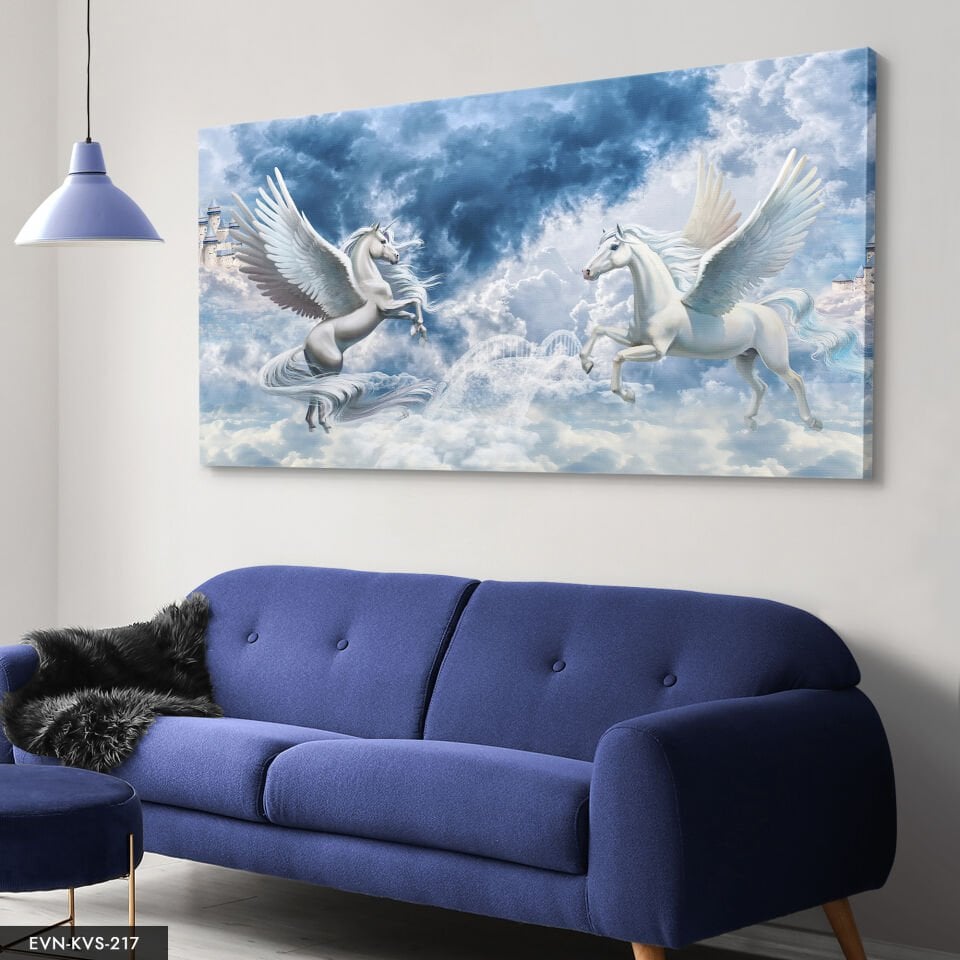 Unicorn Tek Parça Kanvas Canvas Tablo Tablo