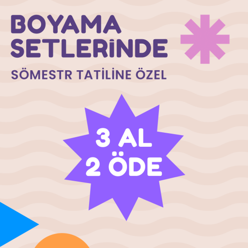 BOYAMA SETLERİNDE 3 AL 2 ÖDE